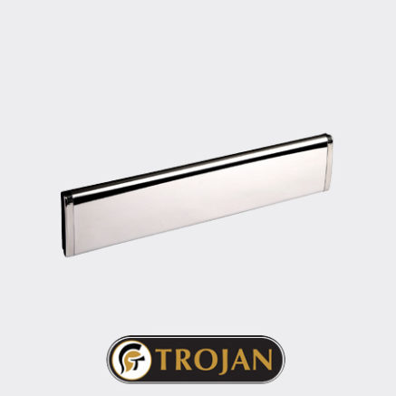 0017 Trojan Letterplate Chrome